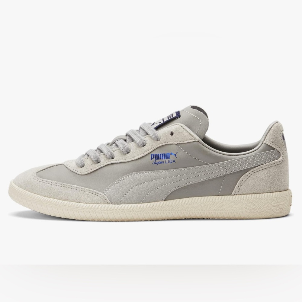PUMA Super Liga OG Retro Sneakers – Limestone/Peacoat